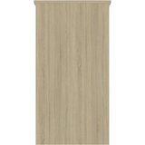 vidaXL Pisalna miza sonoma hrast 80x40x75 cm iverna plošča | Shoptok.si