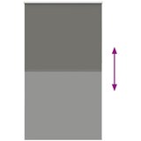 Rolo zavjesa Blackout siva 130x230 cm Širina tkanine 126,6 cm | Eponuda.com