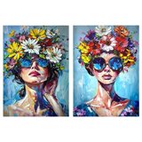 Signes Grimalt Slike, platna 2U Škatla Modra Cene