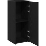 Ormarić za pohranu Crni 40x45x103,5 cm Konstruirano drvo | shoptok.hr