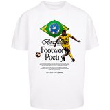 Mister Tee Men's T-shirt Footwork Poetry Oversize white Cene