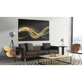  Slika - A bright smoke on a black background 60x40 | shoptok.hr