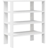 vidaXL Regal za čevlje bel 61x32x70 cm inženirski les, (22013727) | Shoptok.si