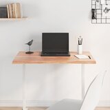 Stolna ploča svjetlosmeđa 80 x 50 x 2 cm od obrađene hrastovine | shoptok.hr