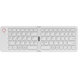 INF Brezžična zložljiva Bluetooth tipkovnica - Bela, prenosna in kompaktna White, (5000071906) Cene
