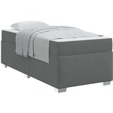  Krevetna konstrukcija Ostalo Tamno siva 80 x 200 cm tkanina | shoptok.hr
