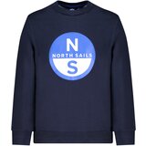 North Sails BLUE ZIPLESS SWEATSHIRT Cene