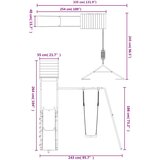 Vanjski Zunanje igralo impregnirana borovina, (20795246) | Shoptok.si