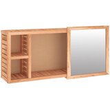 Ormarić s ogledalom 80 x 17 x 34 cm od masivnog drva oraha | Eponuda.ba