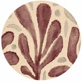  Okrugla fototapeta - Leaves and spots – large vibrant shapes inspired by Matisse 230x230 | shoptok.hr