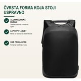 Bruno Poslovni ranac Charlie, USB, Odelajk za laptop, 15", Crni Cene