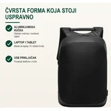 Poslovni ranac Charlie, USB, Odelajk za laptop, 15", Crni
