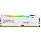 Kingston DDR5 memorija 32GB (2x16GB) 5200MHz fury beast rgb expo CL36 cene