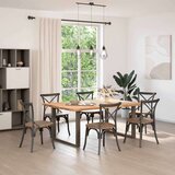 vidaXL Noge za blagovaonski stol U-oblik 2 kom Prirodni čelik 100 x (72-73) cm Čelik - Prirodna 100 x (72-73) cm 2 1 | shoptok.hr