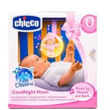 Chicco muzička lampa uspavani mesec, roze