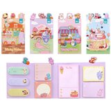 Sazio Neo Indice 6, blokčić, samolepljiv, 6 x 20 listova, miks, Sweet Animals | Eponuda.com