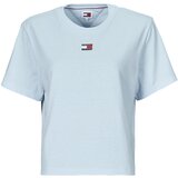 Tommy Jeans Majice s kratkimi rokavi TJW BXY BADGE TEE EXT Modra Cene