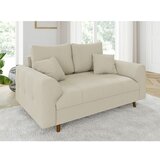 Ropez Bež sofa od samta 150 cm Ariella – | shoptok.hr