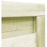  Vrtna vrata od impregnirane borovine 100 x 75 cm zelena | Eponuda.com