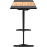 XXXL Pisalna Miza Milan, Črna, Hrast, El. Nastavljiva | Shoptok.si