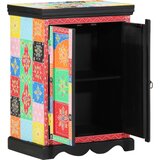 vidaXL konzolna miza večbarvna 50x30x75 cm trd les mango Cene