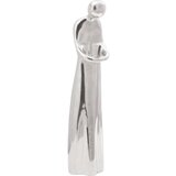 vidaXL skulptura Srebrna Aluminij 10 x 16 x 49 cm Privlačan Dizajn | shoptok.hr