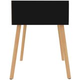 vidaXL noćni ormarić visoki sjaj crni 40 x 40 x 56 cm od iverice | shoptok.hr
