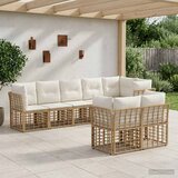  Set vanjskih sofa Prirodna Poliester | shoptok.hr
