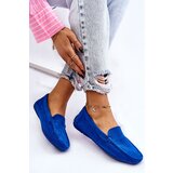 EVENTO PE1 Women’s Loafers Suede Blue Morreno | Shoptok.si
