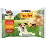 Friskies Multipack Adult meso in zelenjava v želeju 4x85 g Cene