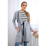 Kesi Coat with a longer back grey | shoptok.hr