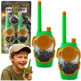  Voki-toki za djecu s dometom do 10m - military u