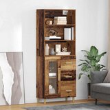  Highboard Staro drvo 69,5 x 34 x 180 cm Konstruirano drvo | shoptok.hr