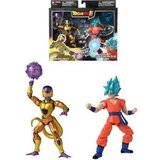 Figure djelovanja Dragon Ball Super Dragon Stars: Golden Frieza vs Super Saiyan Blue Goku 17 cm | shoptok.hr