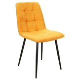  Stolica MILA - samt tkanina - žuta | shoptok.hr