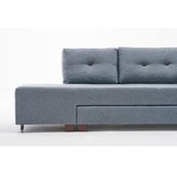  Manama corner sofa bed right - light blue light blue corner sofa-bed | Eponuda.com