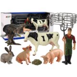  Large Farm Animal Figurine Set + Farmer and Homestead 11 Pieces | shoptok.hr