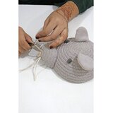 Lorena Canals Siva tekstilna dječja kutija za pohranu ø 15x15 cm Mini Renata the Rat – | shoptok.hr