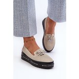 S. BARSKI Shiny Women's Leather Loafers on Platform S.Barski | Shoptok.si