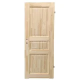 Eurolam Drvena sobna vrata P1 (650 x 2.000 mm, Smjer otvaranja: Desno, Smeđa, Središnji položaj: Masivno)