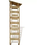  Spremište za drva za ogrjev 150x44x176 cm impregnirana borovina | shoptok.hr