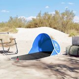 Šator Šotor za plažo pop-up azurno moder vodoodporen | Shoptok.si