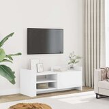 TV ormarić bijeli 100 x 35 x 40 cm od konstruiranog drva | shoptok.hr