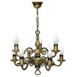 Brilagi Luster na lancu IMPERO 9xE14/60W/230V mesing Cene