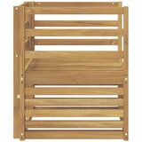  Zunanji kavč Masiven les akacije Bela, (5000270748) | Shoptok.si