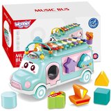 Woopie dječji automobil glazbeni sorter sa zelenim činelama | shoptok.hr
