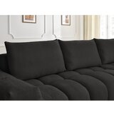 Bobochic Paris Črna kotna sedežna garnitura Everest – | Shoptok.si