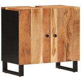 Ormarić za umivaonik 62x33x58 drvo bagrema i konstruirano drvo | shoptok.hr