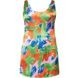 Nasty Gal Plus Poletna obleka kraljevo modra / zelena / oranžna / roza | Shoptok.si