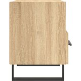 vidaXL Nočna omarica sonoma hrast 40x35x47,5 cm inženirski les | Shoptok.si